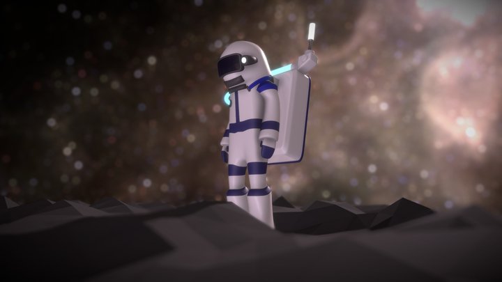 Astroneer Radiant Suit 3D Model