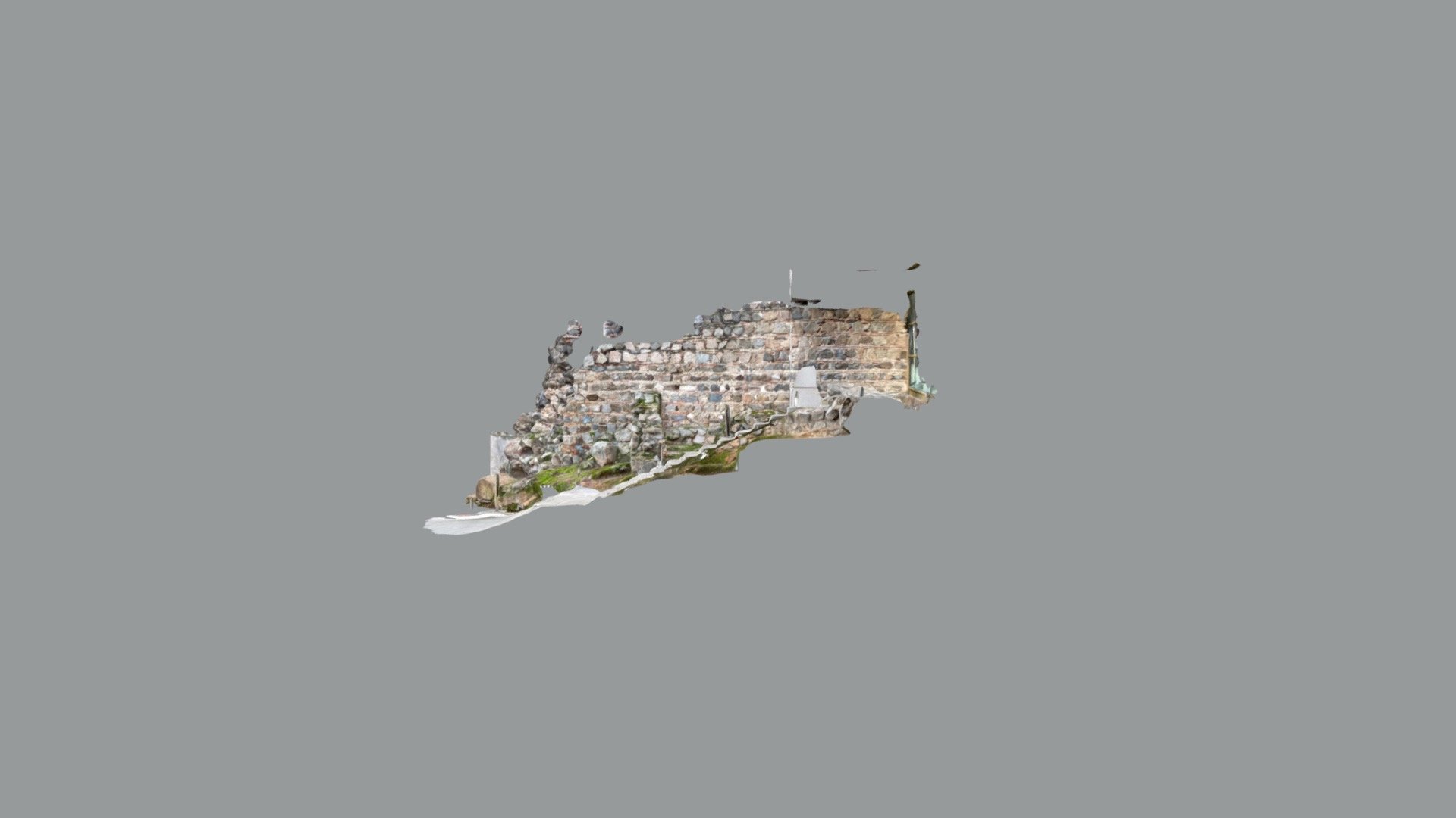 Muralla islámica . Alcazar de Toledo