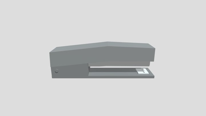 3D Sketchbook 1- Stapler 3D Model