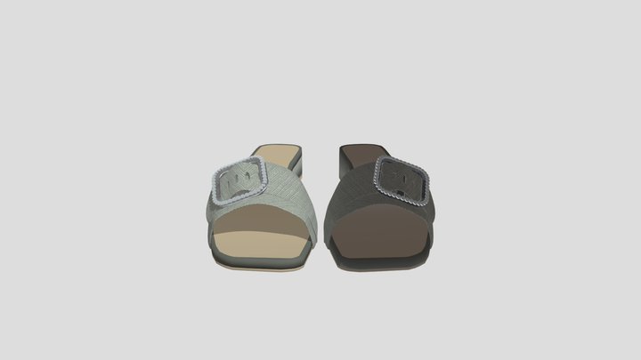 Eleganckie Obuwie Meskie i Damskie Moda 2024 3D Model