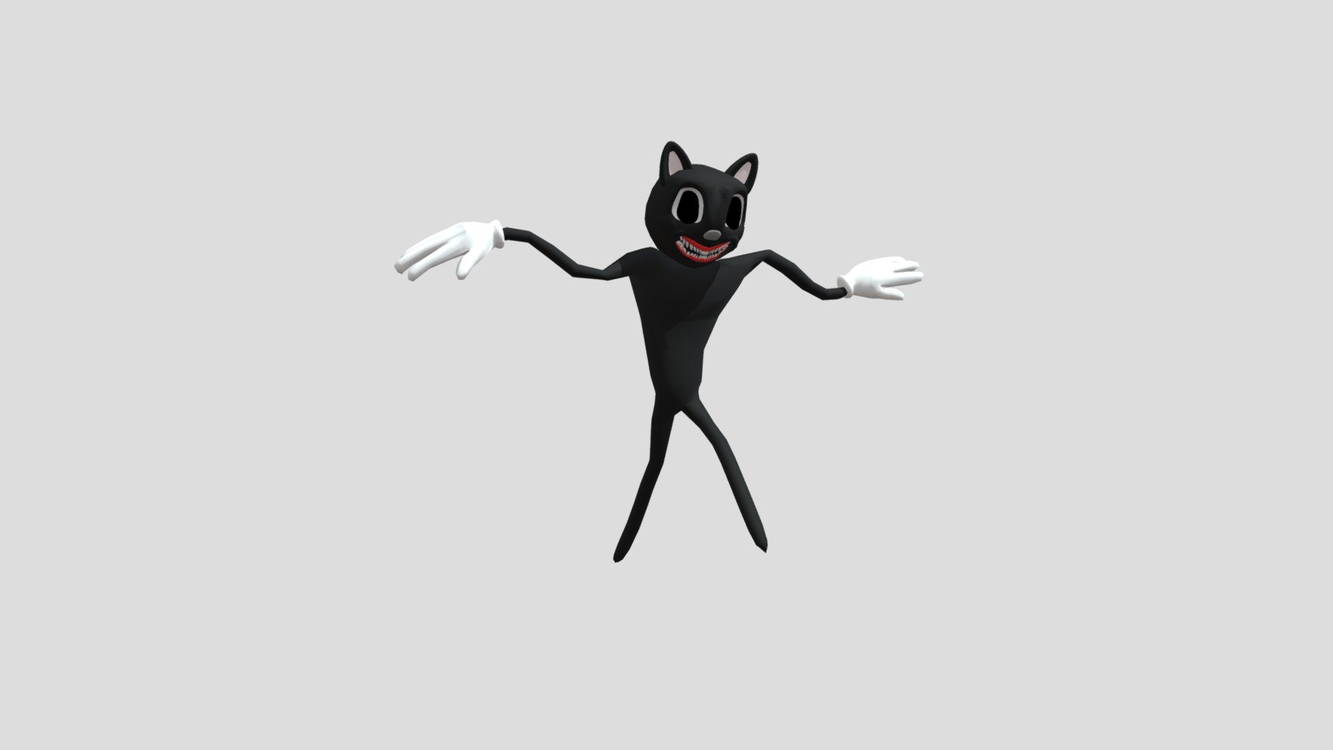 Cartoon Cat GMOD With Animation - Download Free 3D model by ...