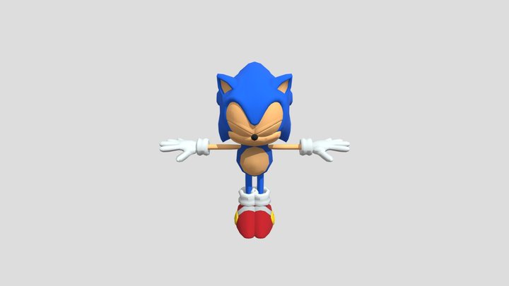 sonic___sonic_superstars_model_download_by_wargr 3D Model