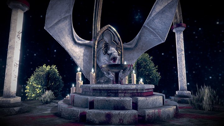 The Altar of Noctivorius 3D Model