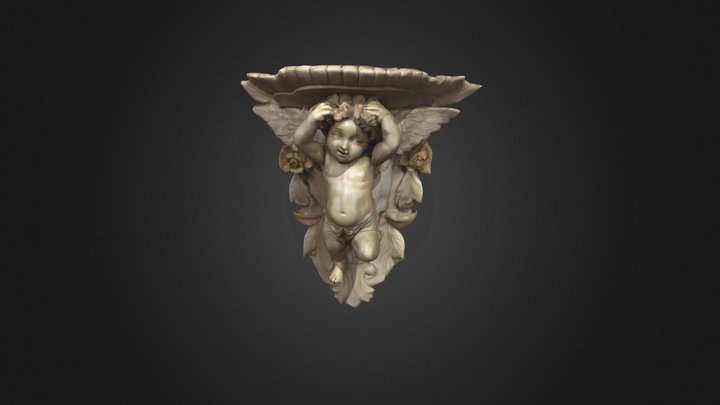 Cherubic Wall Sconce 3D Model