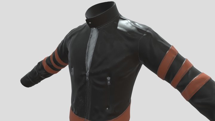 Wolverine Jacket 3D Model