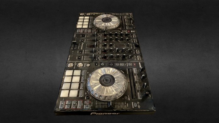 Pioneer DJ Turntables 3D Model
