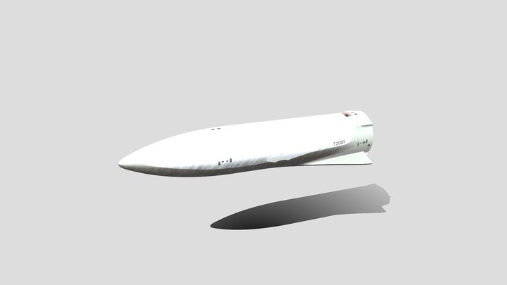 SpaceX BFR Cargo 3D Model