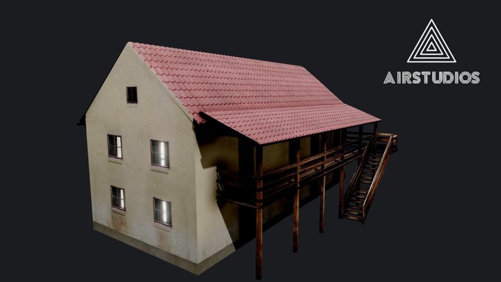 Building (House) 3D Model
