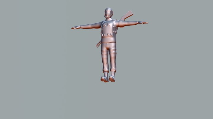 soldier 3D Model