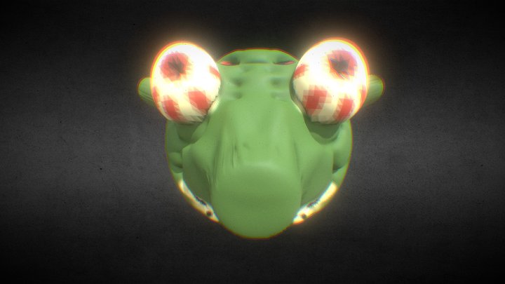 Grotesque shrek 3D Model