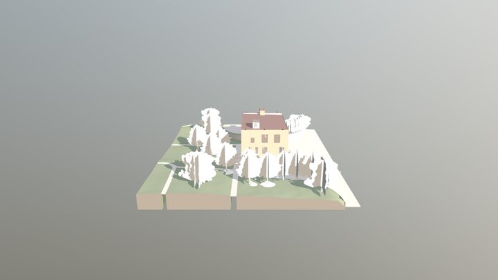 23-04-24-uph-site-plan - Trees-7 3D Model