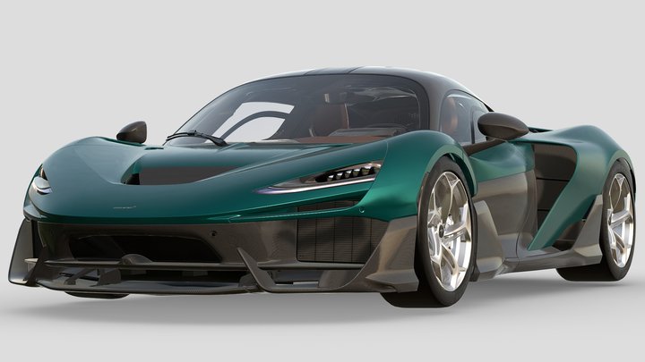 McLaren W1 3D Model