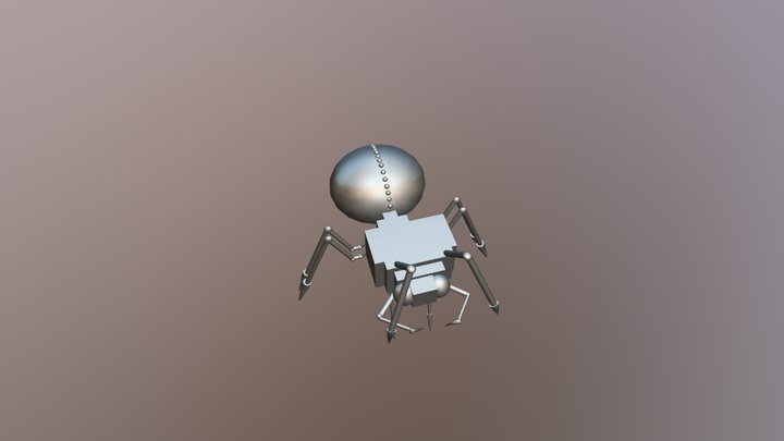 Cube Ant 3D Model