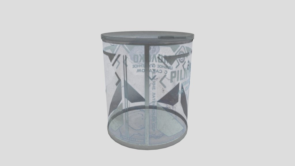 Rusty Soviet Tin Can