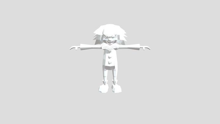Clown Neighbor 3d 3D Model