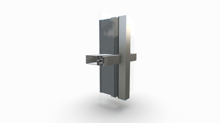 Mur Rideau 3D Model