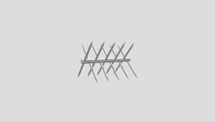 Chevaux De Frise 3D Model