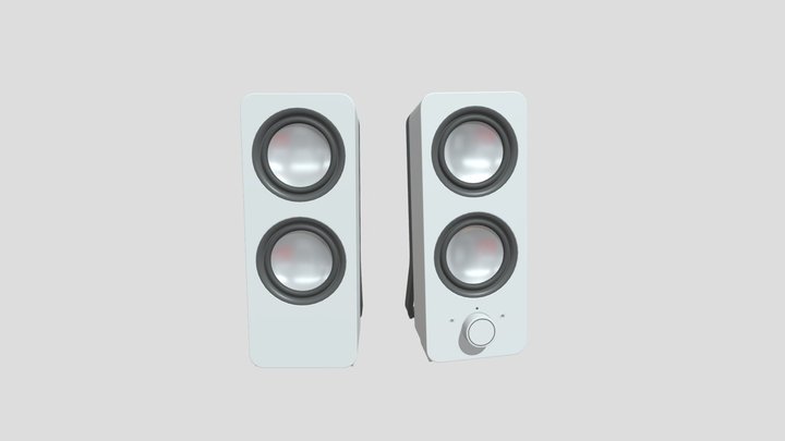 Speakers 3D Model