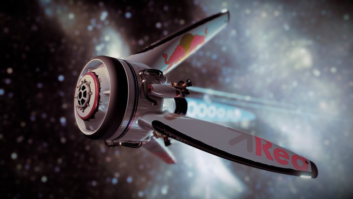 RedBull Space Pod 3D Model