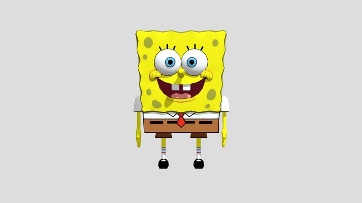 SpongeBob TSCP – Modelo 3D gratuito STL
