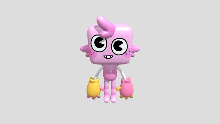 Dandys world Goob fanmade skin 3D Model