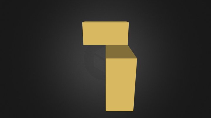 Yellow Part 3D Model