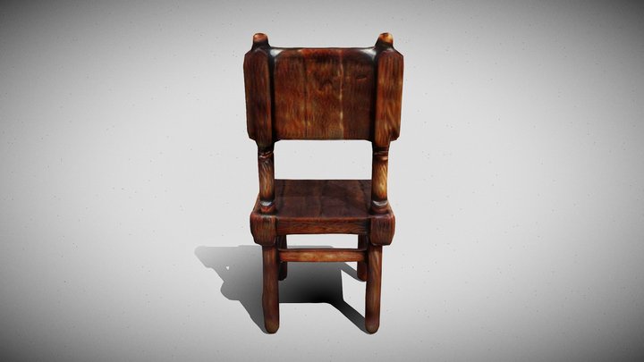 Chair Optimized 3D Model