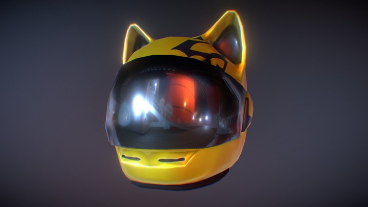 Celty Helmet 3D Model