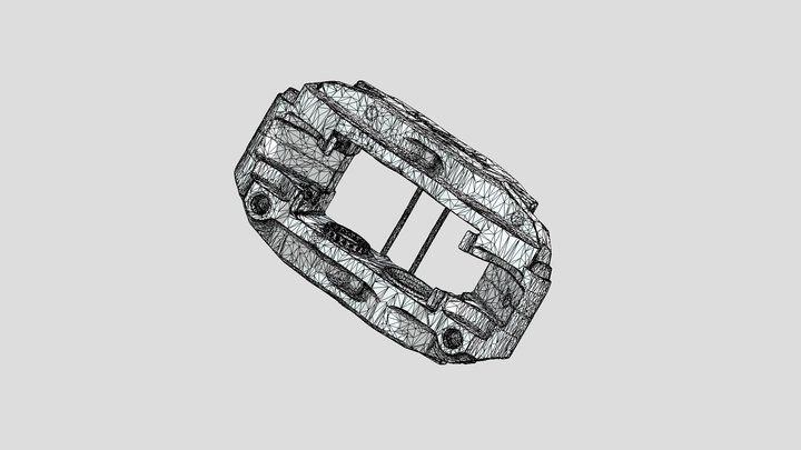 Brake Caliper 3D Model