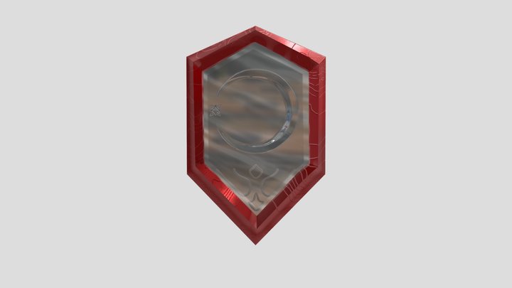 Mirror Shield (LoZ OoT) 3D Model