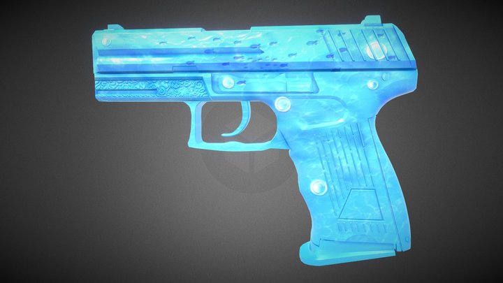 P2000 | Dive 3D Model