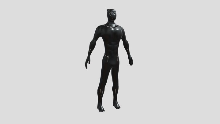 Blackpanther Final 3D Model