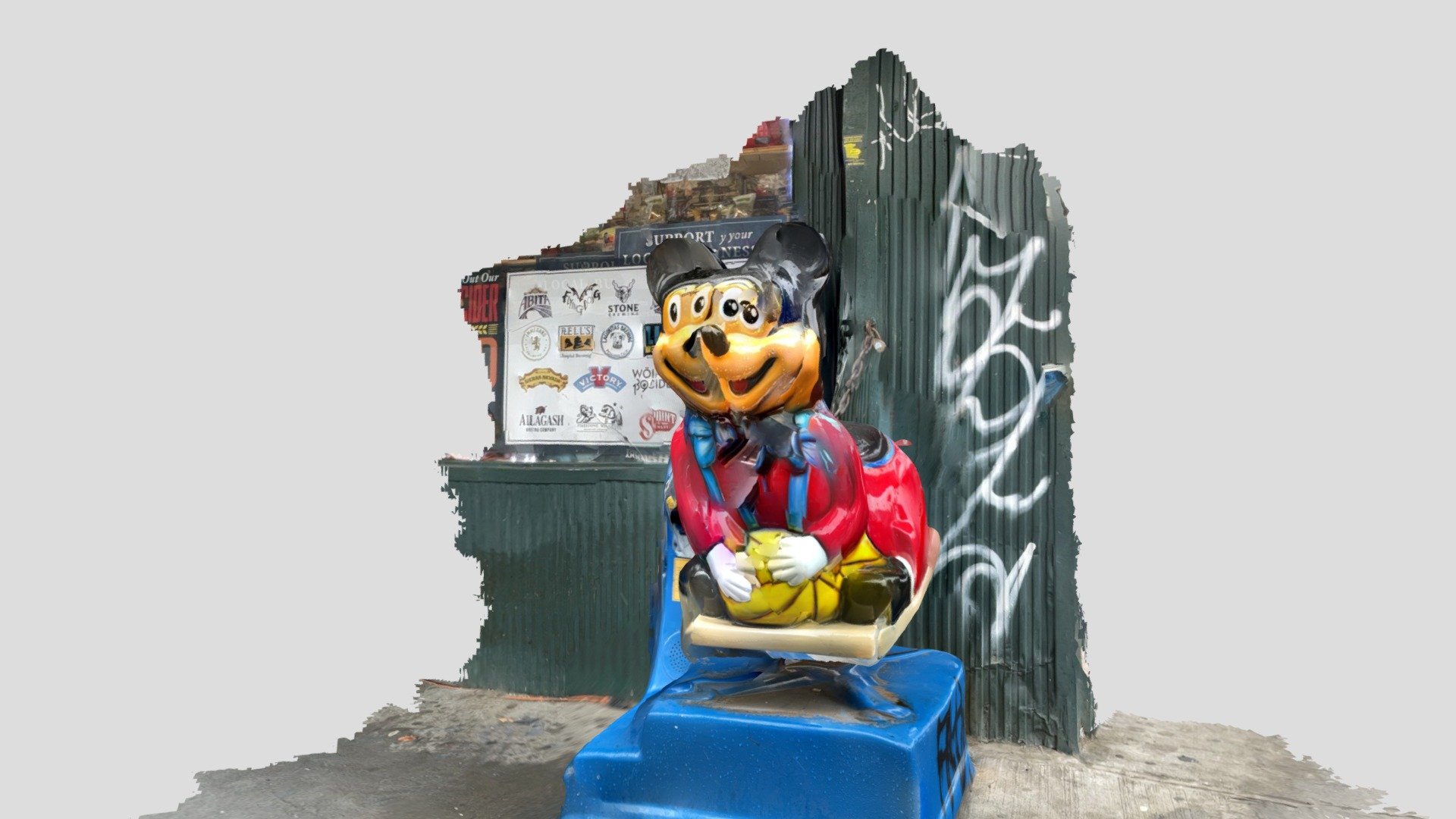 Thousand face Mickey