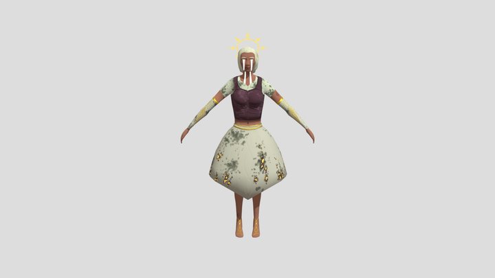 SUN LADY FINAL 3D Model