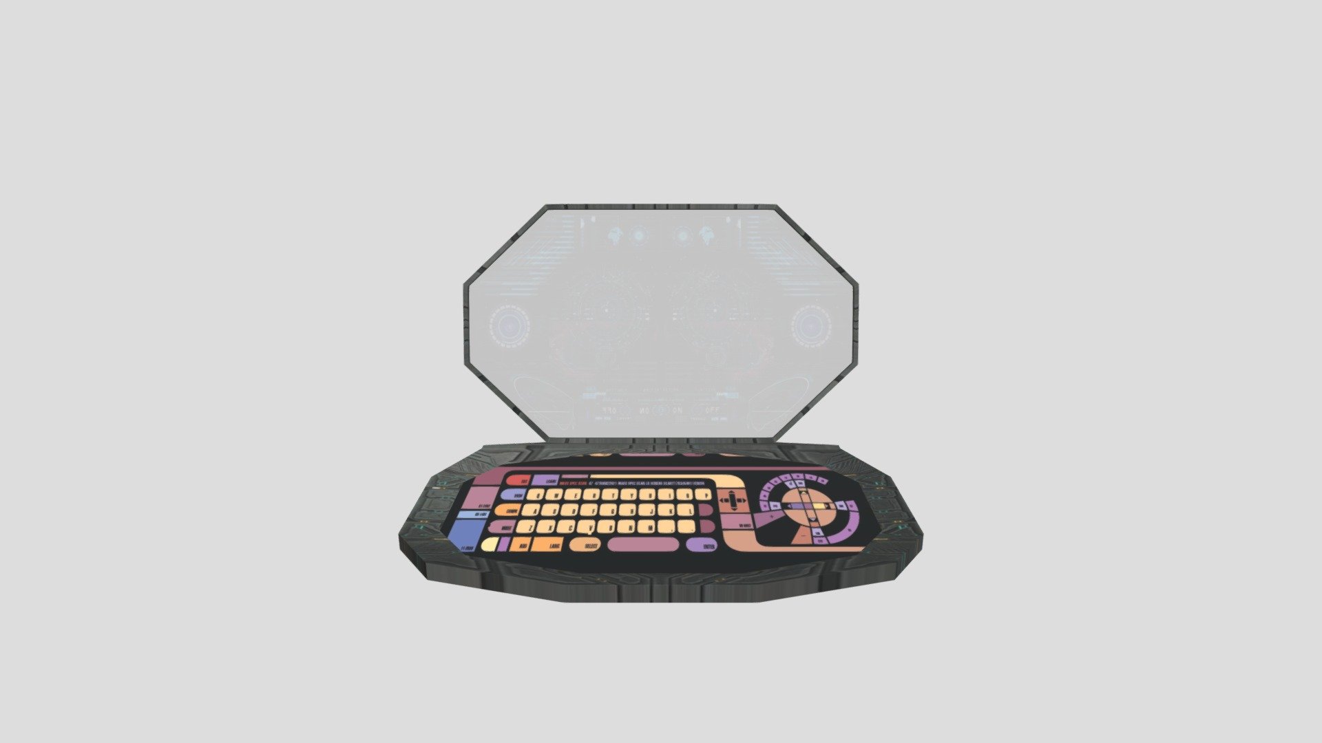 Laptop Holoscreen