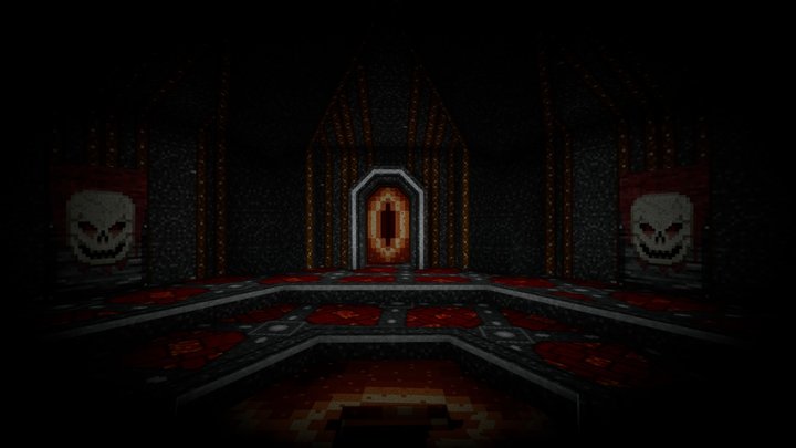 Temple of the Damned 3D Model
