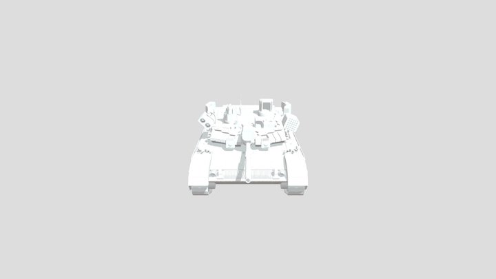 MAV-33 Tyrant MBT 3D Model