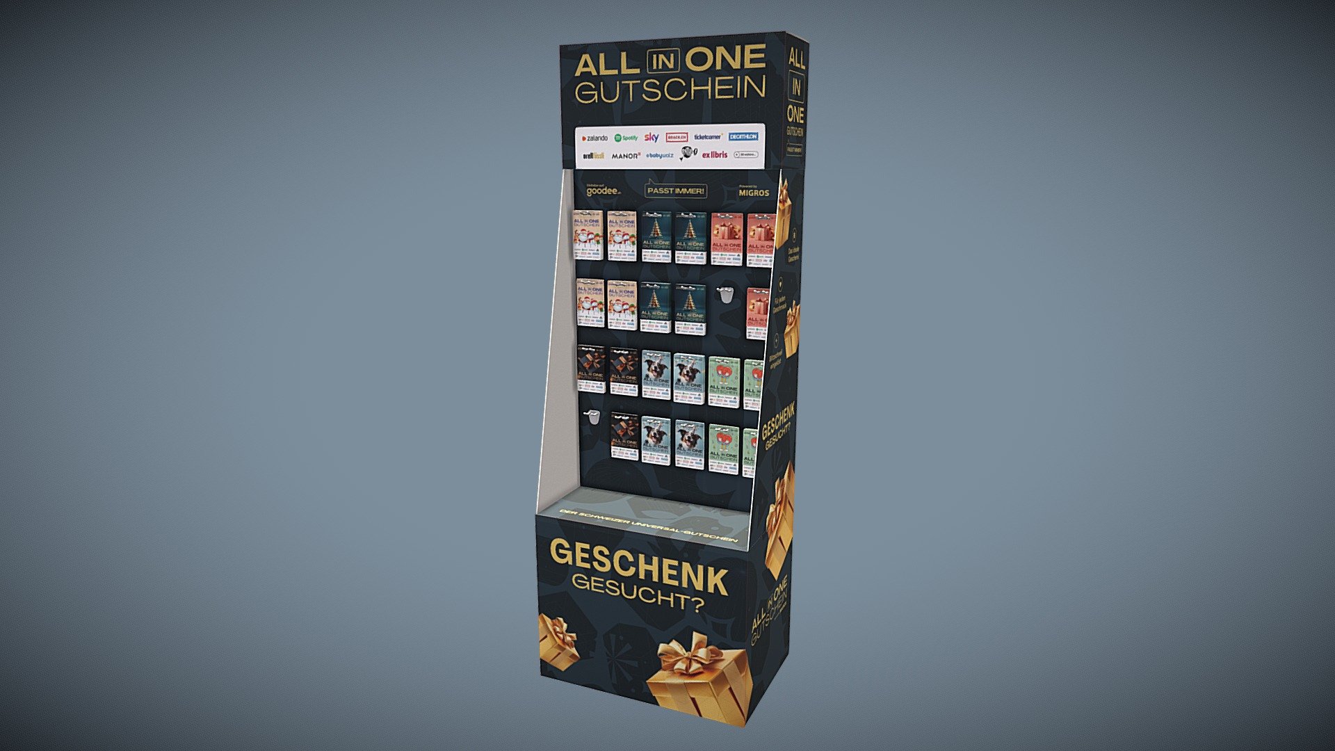 Goodee.ch X-Mas Display - 3D model by DevUndead [bd16b67] - Sketchfab