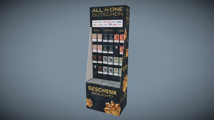 Goodee.ch X-Mas Display 3D Model