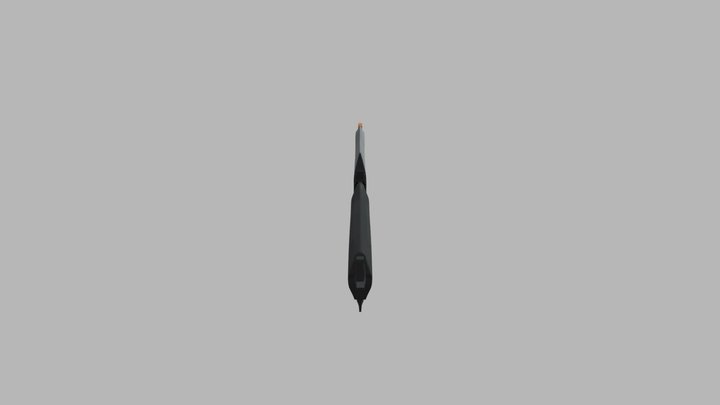 Futuristic Machete - TP5 Projet Final 3D Model