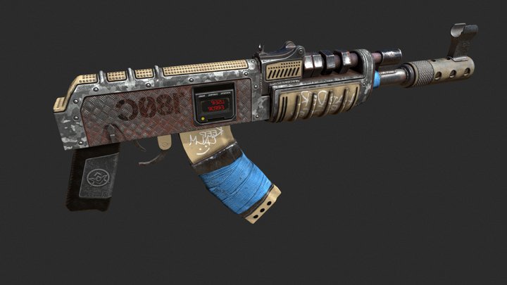 Defender AK 3D Model