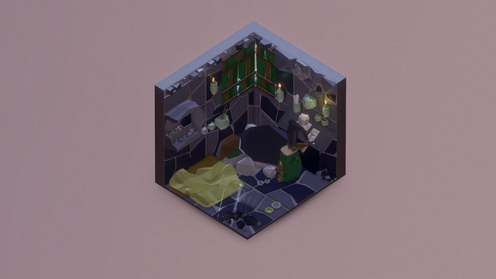 Roky's Fantastic Room 3D Model