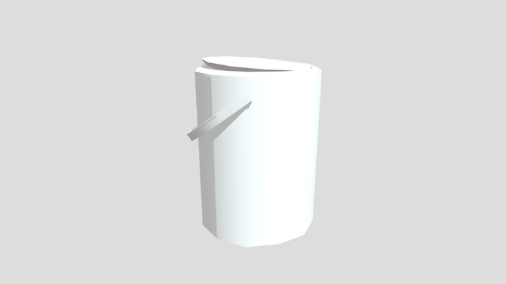 Paint Tin 3D Model