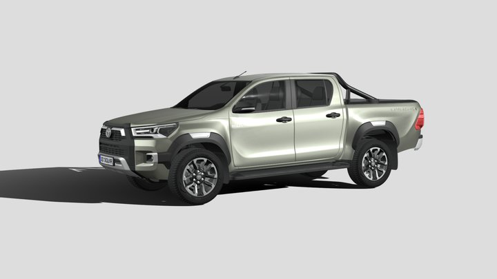 Toyota Hilux Invincible 2021 3D Model