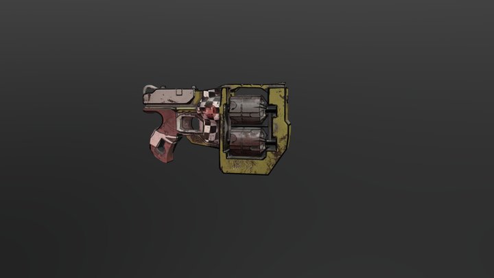 Flip Fire Animation 3D Model