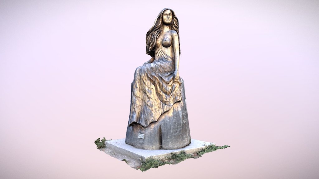Wooden Mermaid - Frymburk