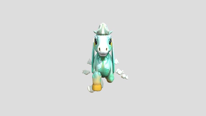 Horse Ji1 Fbx 2e7a5bb1 3D Model