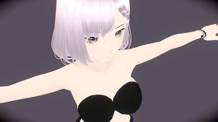 アリス (Alice) – Free 3D Anime Character 3D Model