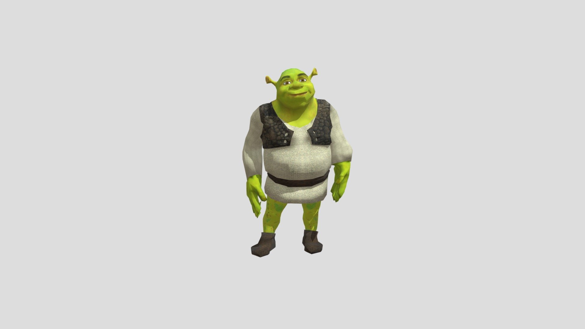 Shrek 25sec - 3D model by immersionslabs1 [bd1c3cf] - Sketchfab