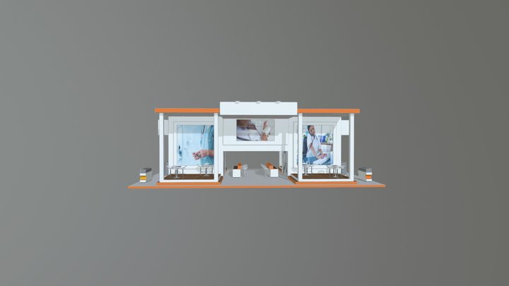 stand 20 x 15 3D Model